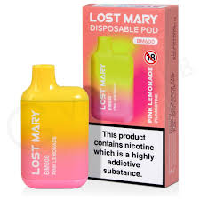 Lost Mary BM600 Disposable Vape Pod 20mg (Box of 10)