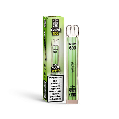 Aroma King Gem 600 Disposable Vape Pod - Box of 10