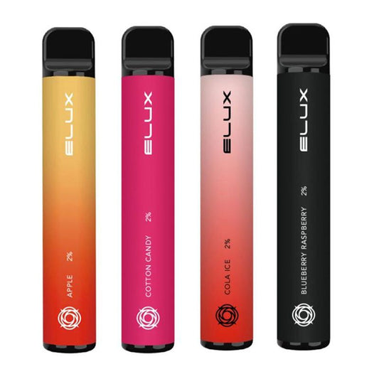 Elux Firerose Nova 600 Disposable Vape Puff Pod - Box of 10