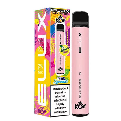 ELUX KOV Lemonade Series Bar 600 Puffs | 10 Pack