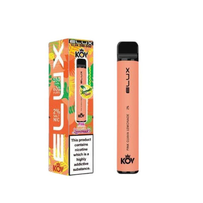 ELUX KOV Lemonade Series Bar 600 Puffs | 10 Pack