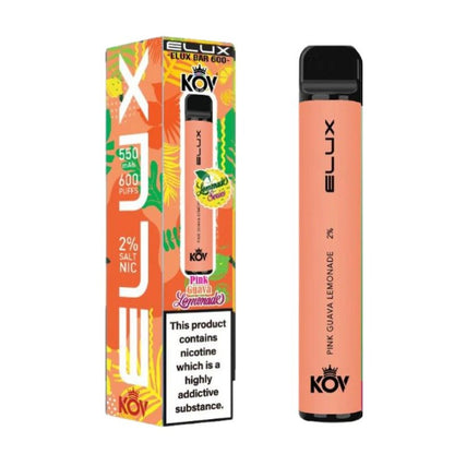 ELUX KOV Lemonade Series Bar 600 Puffs | 10 Pack