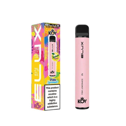 ELUX KOV Lemonade Series Bar 600 Puffs | 10 Pack