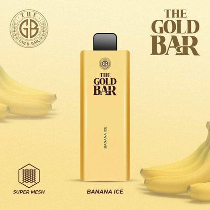 Gold Bar 4500 Disposable Vape Puff Bar Pod - Box of 10