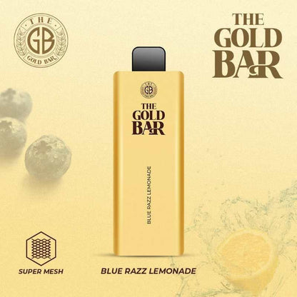 Gold Bar 4500 Disposable Vape Puff Bar Pod - Box of 10