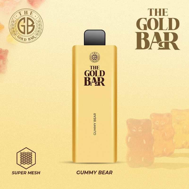 Gold Bar 4500 Disposable Vape Puff Bar Pod - Box of 10