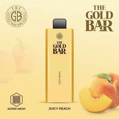 Gold Bar 4500 Disposable Vape Puff Bar Pod - Box of 10