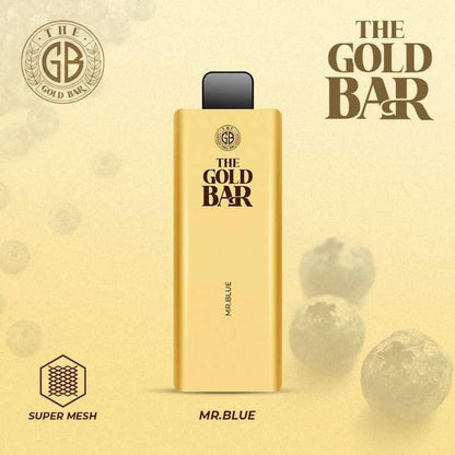 Gold Bar 4500 Disposable Vape Puff Bar Pod - Box of 10