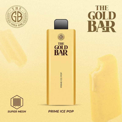 Gold Bar 4500 Disposable Vape Puff Bar Pod - Box of 10