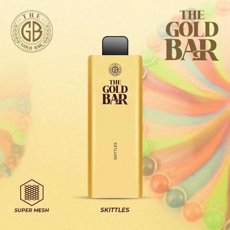 Gold Bar 4500 Disposable Vape Puff Bar Pod - Box of 10