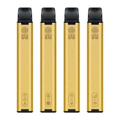 Gold Bar 4500 Disposable Vape Puff Bar Pod - Box of 10