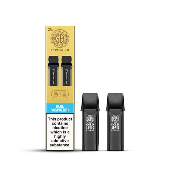 Gold Bar Reload 1200 Puffs Pre-filled Replacement Pods