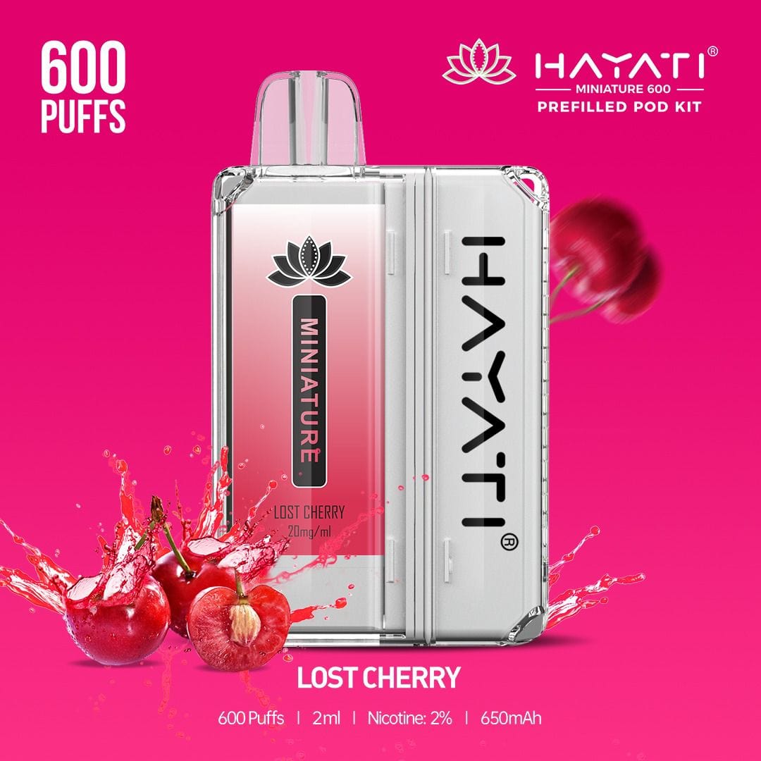 Hayati Miniature 600 Prefilled Pod Kit - Box of 5