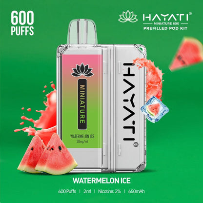 Hayati Miniature 600 Prefilled Pod Kit - Box of 5