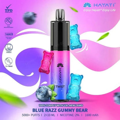 Hayati Remix 2400 Puffs Replacement Pods Pack of 10