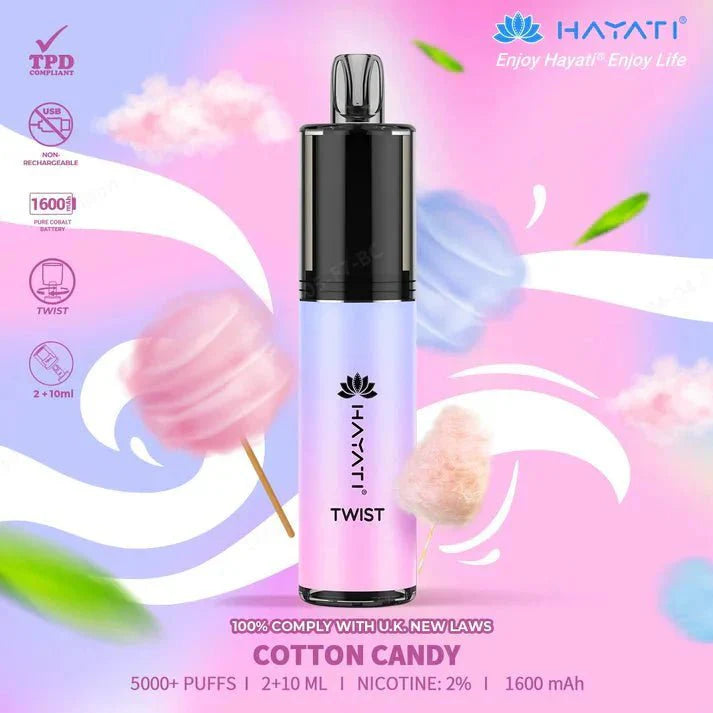 Hayati Remix 2400 Puffs Replacement Pods Pack of 10