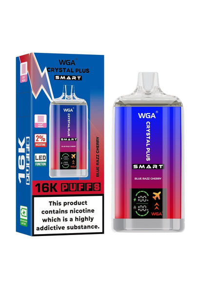 WGA Crystal Plus Smart 16000 Puffs Disposable Vape - Box of 10