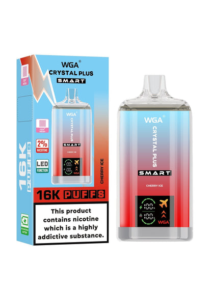 WGA Crystal Plus Smart 16000 Puffs Disposable Vape - Box of 10