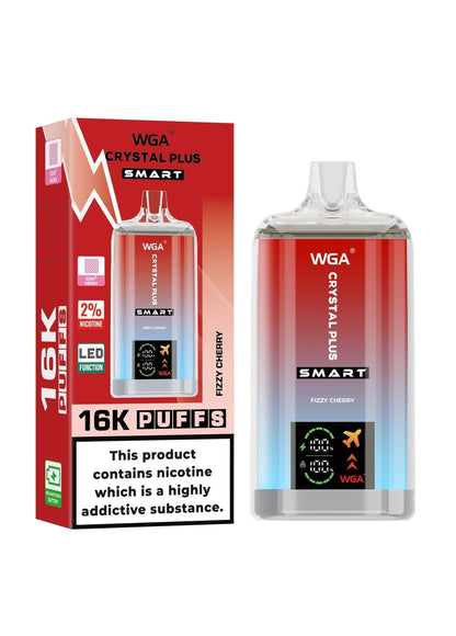 WGA Crystal Plus Smart 16000 Puffs Disposable Vape - Box of 10