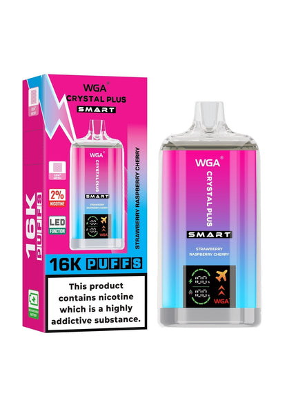 WGA Crystal Plus Smart 16000 Puffs Disposable Vape - Box of 10